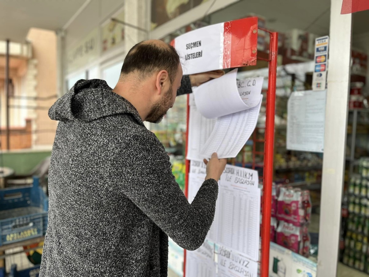 Seçmen listelerini kontrol etmeyi unutmayın!