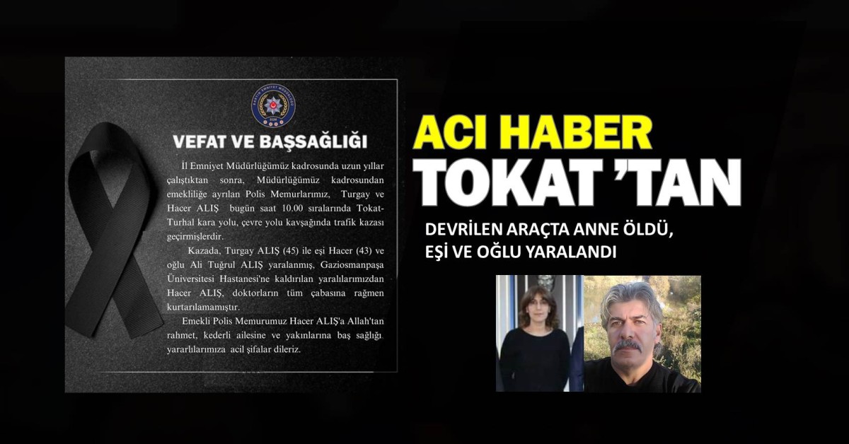 TRAFİK KAZASINDA BARTIN EMEKLİ POLİS MEMURU EŞİNİ KAYBETTİ