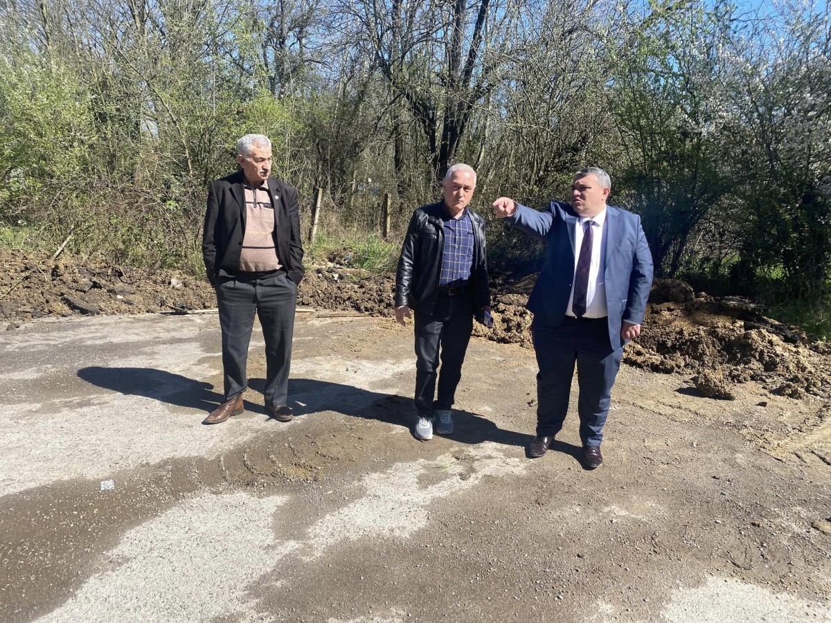 Balamba’ya Kavşak suyu deposu yerleştiriliyor