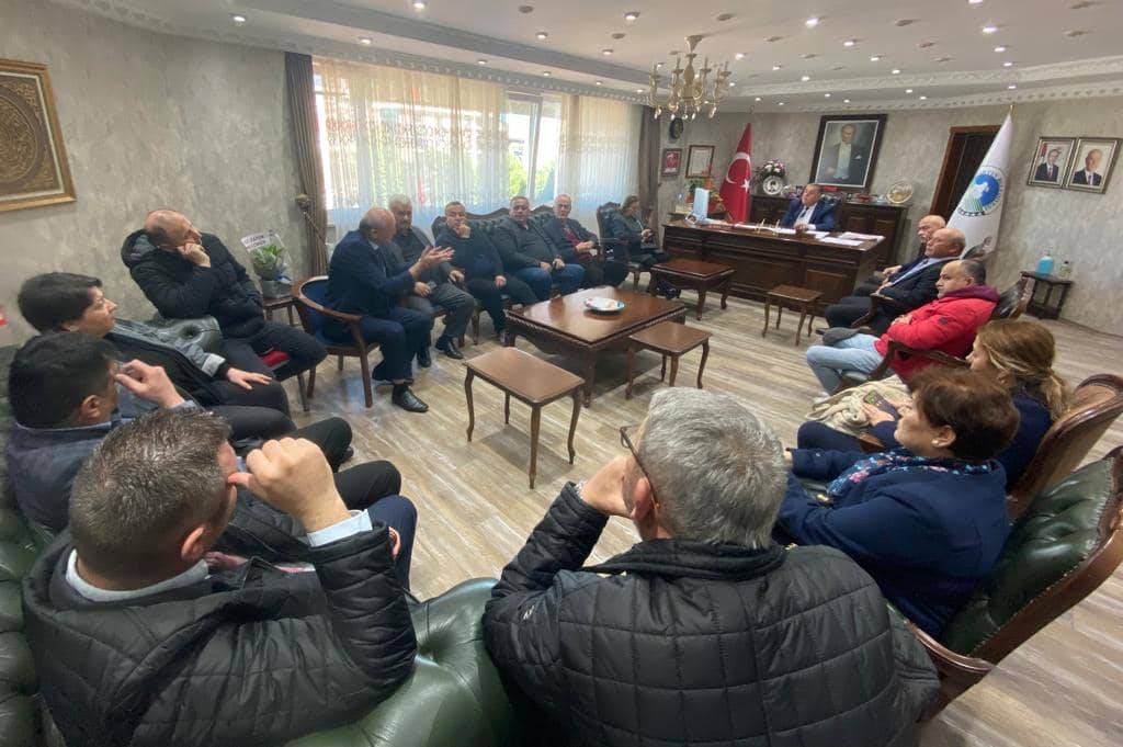 Mahalle Muhtarlarından hayırlı olsun ziyareti 