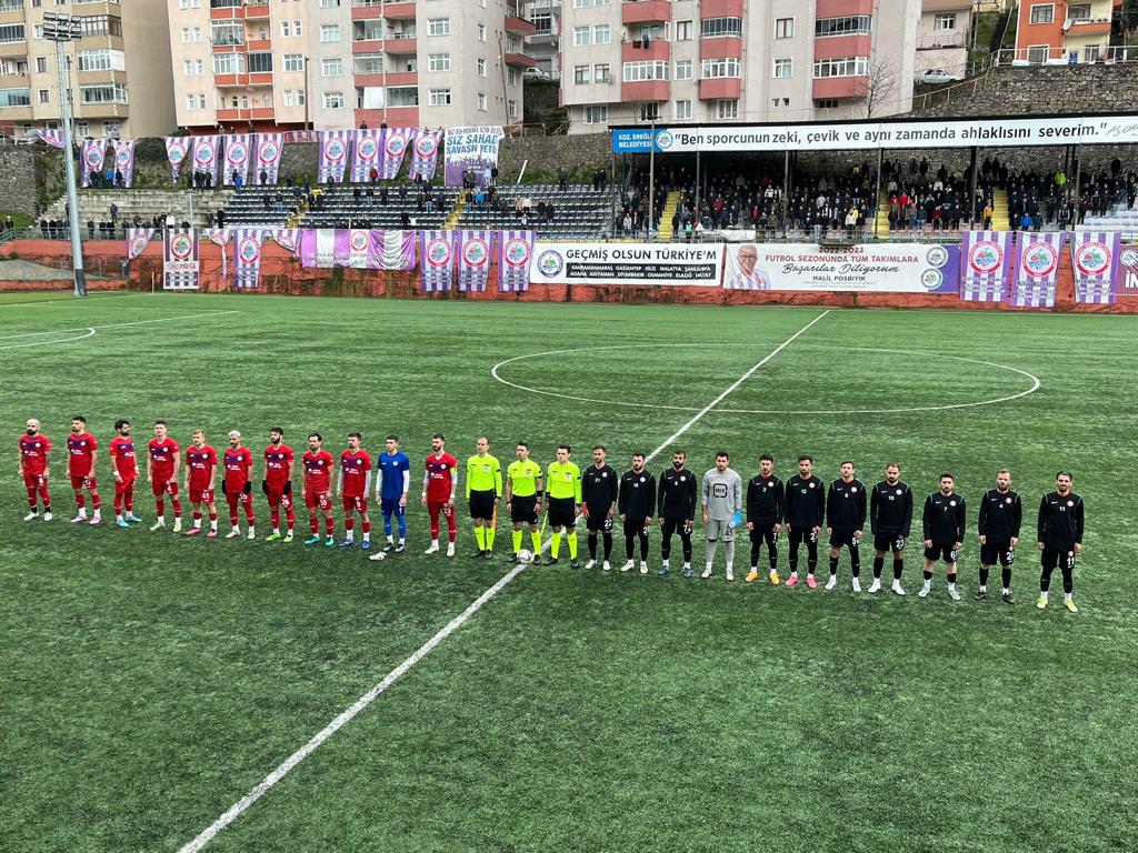 Bartınspor'un grubunda İlk yarılar sona erdi