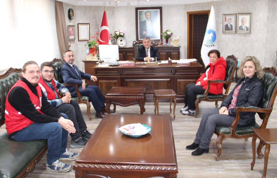 Fırıncıoğlu, Türk Kızılay Bartın Şubesini Ağırladı