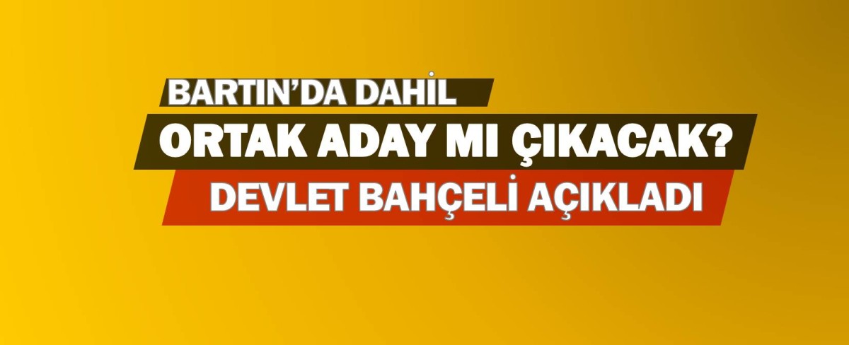 SÖYLENTİLERE NOKTAYI BAHÇELİ KOYDU.
