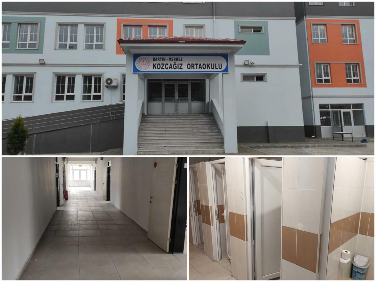 Yenilenen binada eğitim öğretim başladı