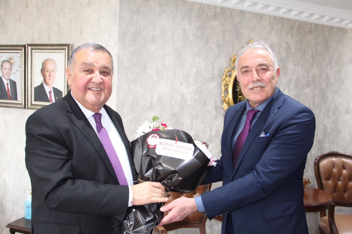 Başkan, Belediye İş Sendikası’nı ağırladı