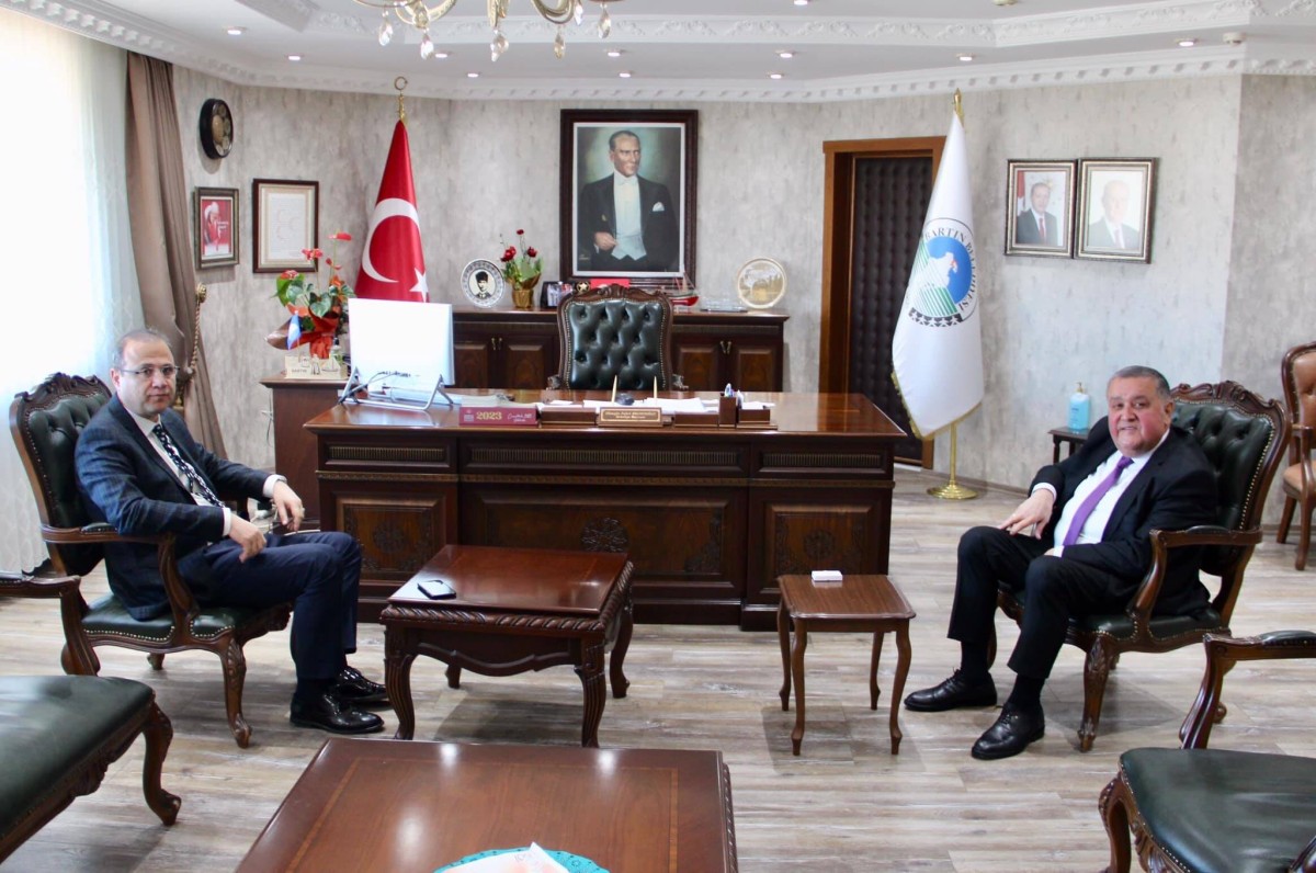 Korkmaz'dan Fırıncıoğlu'na Hayırlı Olsun Ziyaret