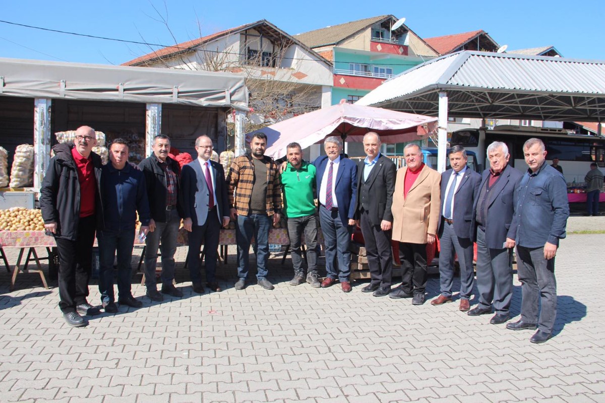 Başkan Kıranpazarı'nda vatandaşlarla bir araya geldi