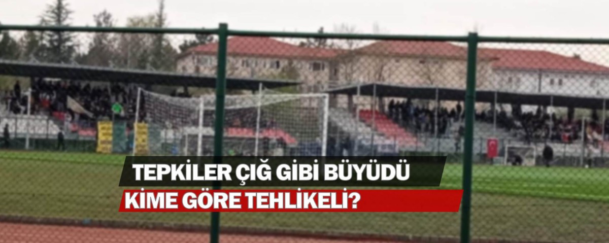 YIKILMA TEHLİKESİ OLAN TRİBÜNE TARAFTAR ALINDI!