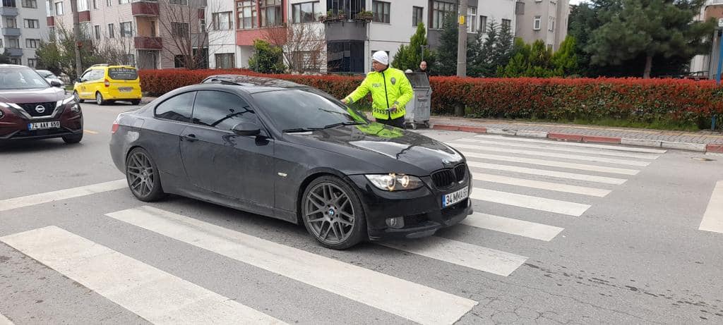 17 sürücüye 7 bin 412 TL ceza!