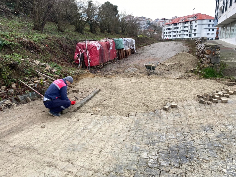 229. Sokak’ta bakım çalışması