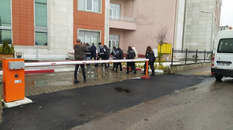 6 kişi adliyeye sevk edildi