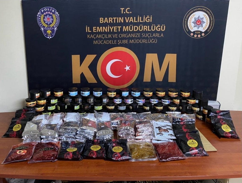 70 kg gümrük kaçağı tütün yakalandı