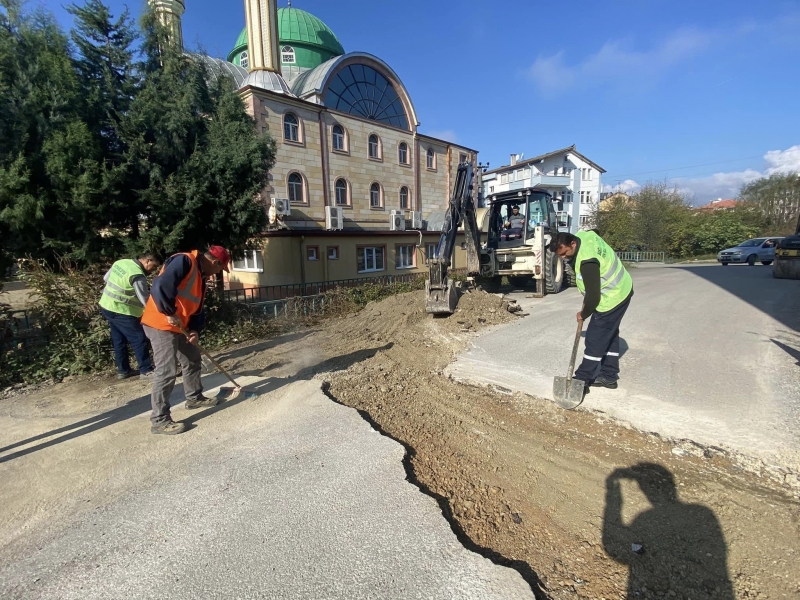 832. Sokak’ta onarım vardı