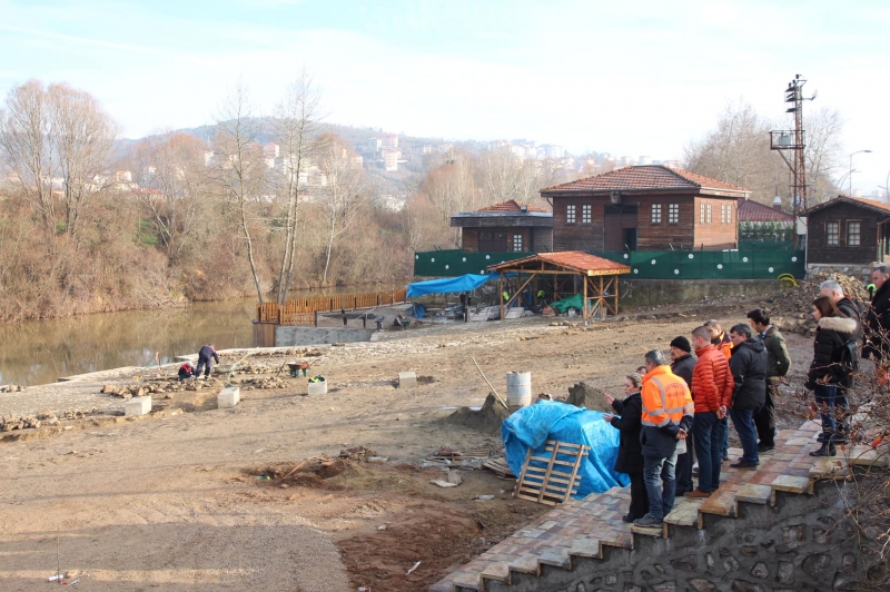 Tarihi Yalı İskelesi’nde inceleme