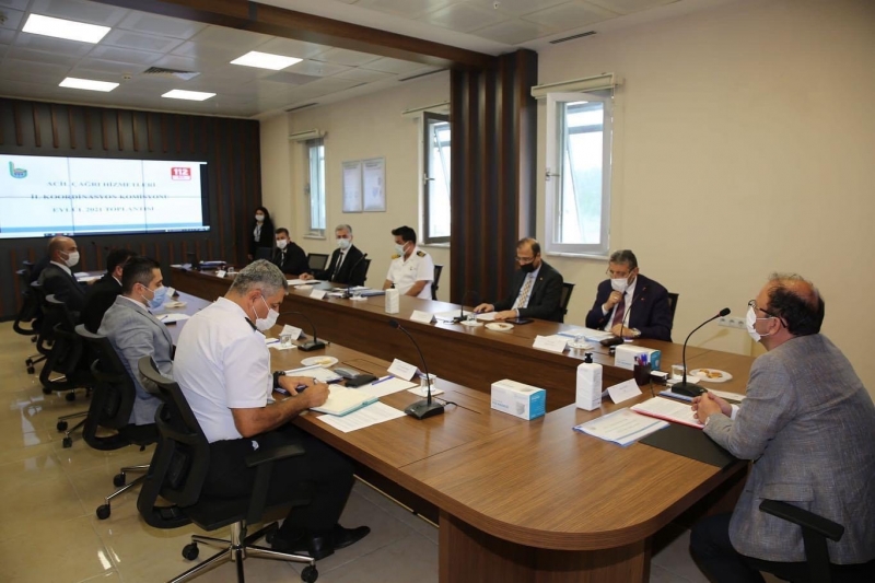 Acil Çağrı Hizmetleri İl Koordinasyon Toplantısı yapıldı