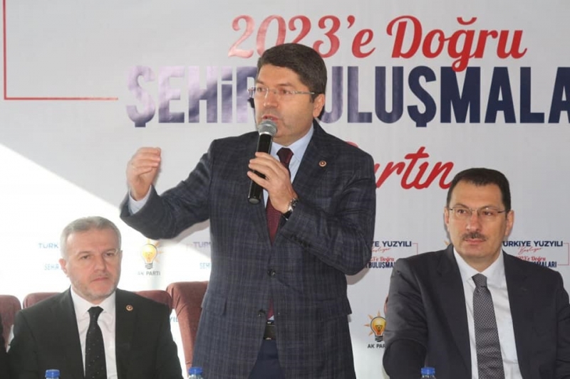 AK Parti heyeti, “Şehir Buluşmaları” için geldi