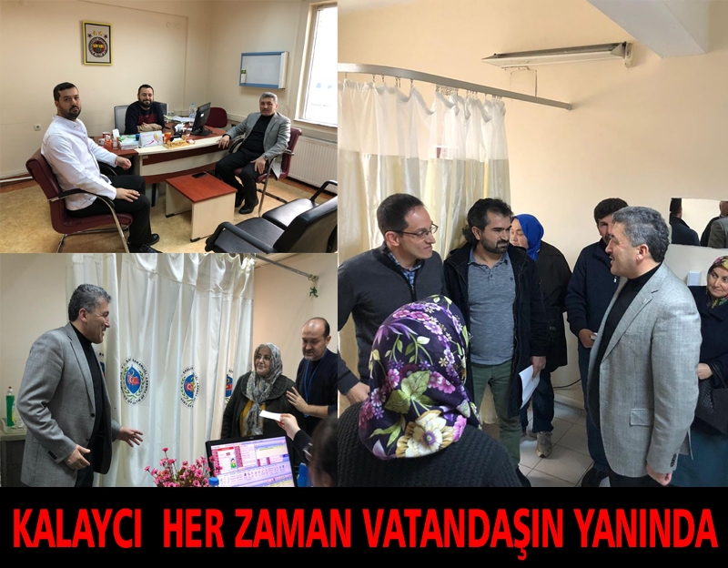 AK Parti İl Başkanı Kalaycı’dan hastane ziyareti