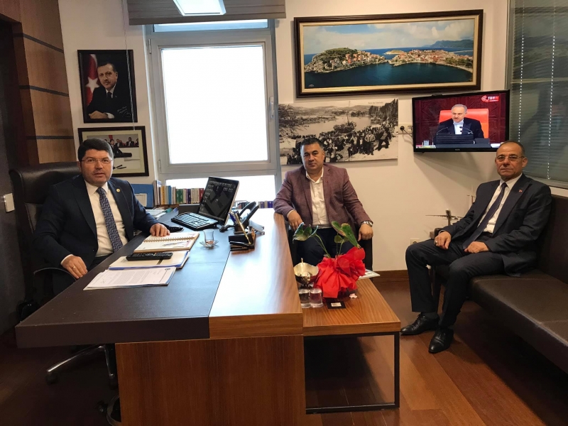 Akdeniz, sanayi sitesi için Tunç’tan destek istedi