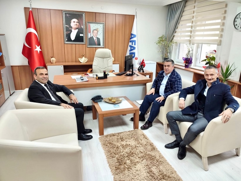 Akdeniz’den AFAD Müdürü’ne ‘hayırlı olsun’ ziyareti