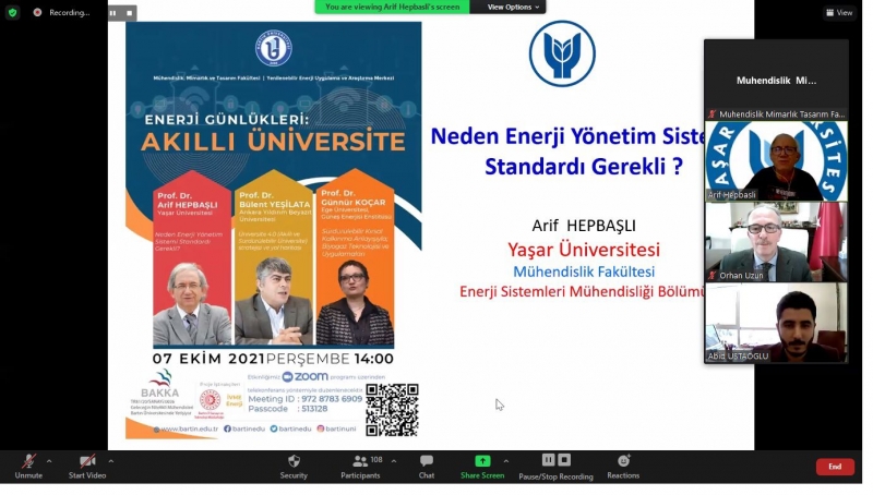 Akıllı Üniversite konuşuldu