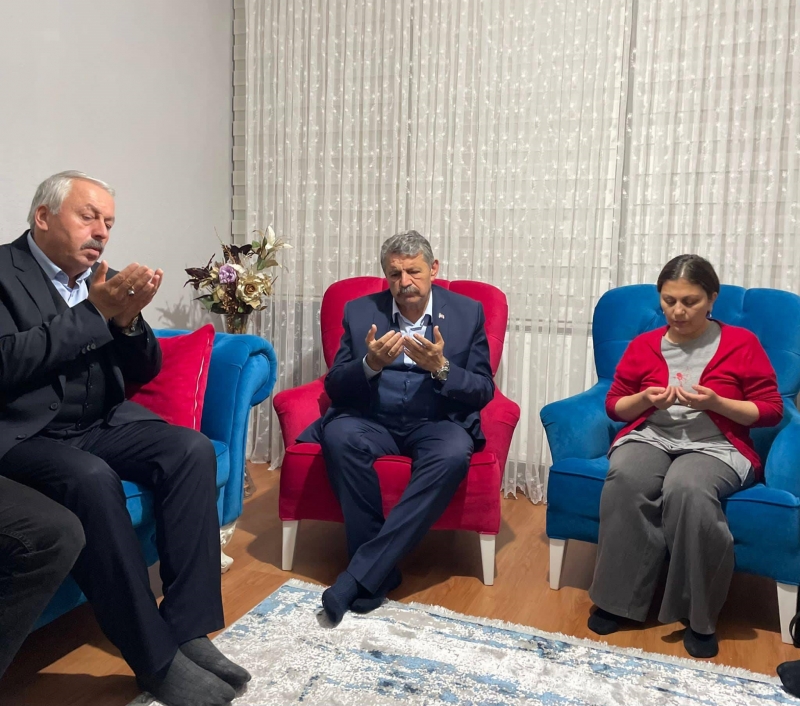 Akın, acılı aileleri yalnız bırakmadı