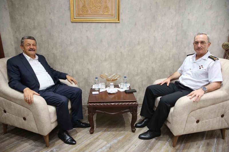 Akın, Albay Semiz’i ağırladı