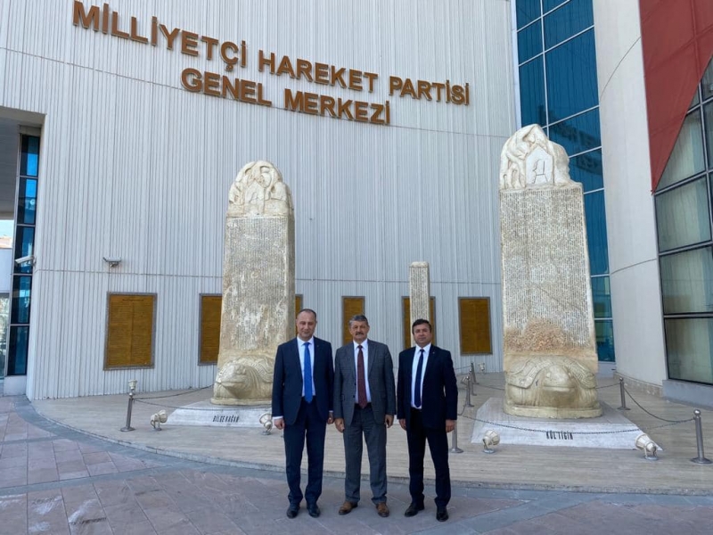 Akın, Ankara’da temaslarda bulundu