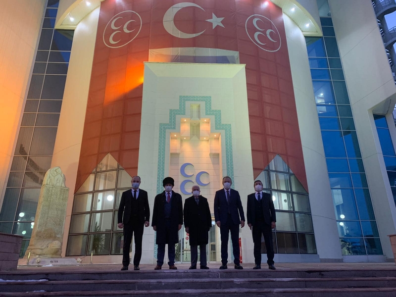 Akın, Ankara’da ziyaretlerde bulundu