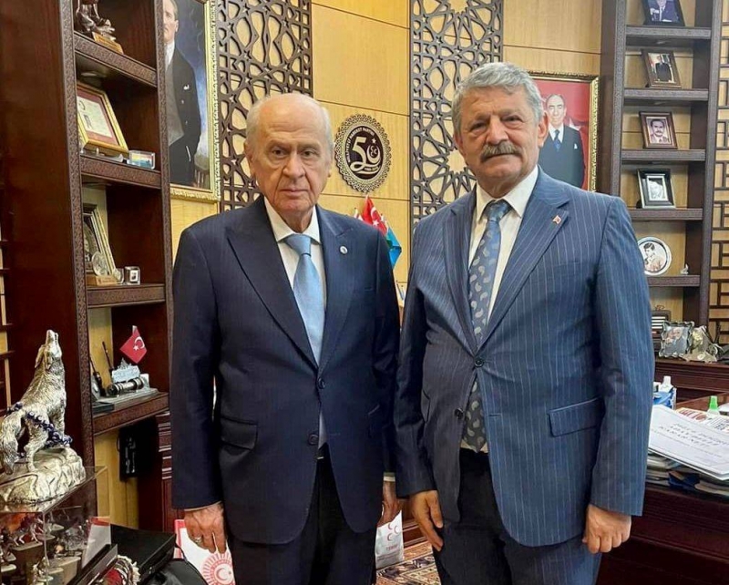 Akın, Bahçeli’yi ziyaret etti