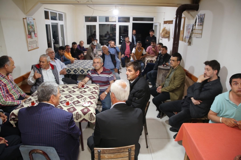 Akın, bu kez Sarıderesi ve Dizlermezeci’deydi