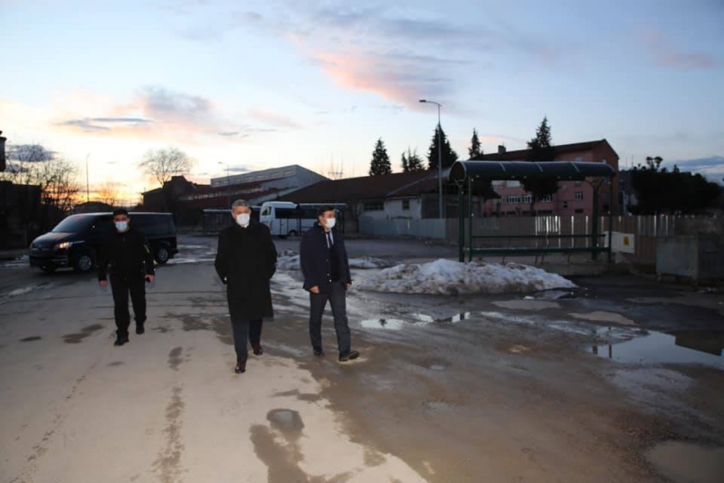 Akın çalışmaları inceledi 