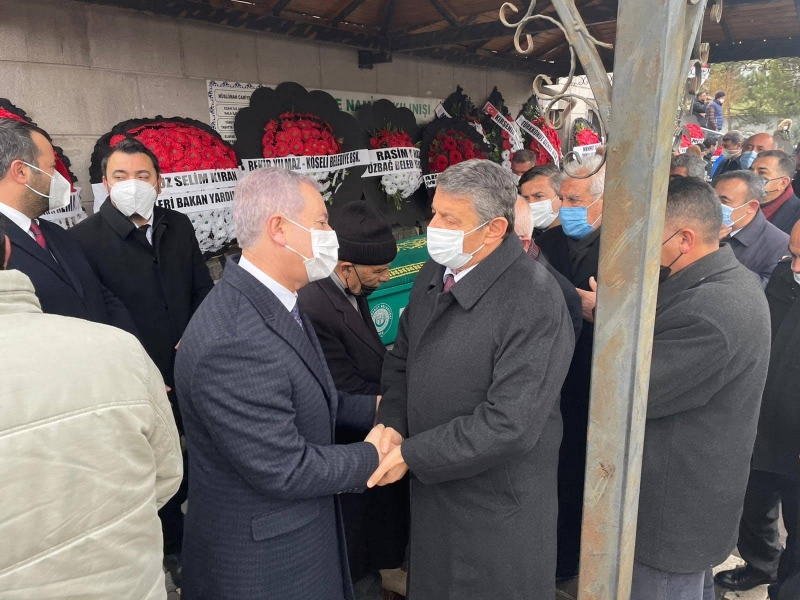 Akın, Durmaz’ı acılı gününde yalnız bırakmadı