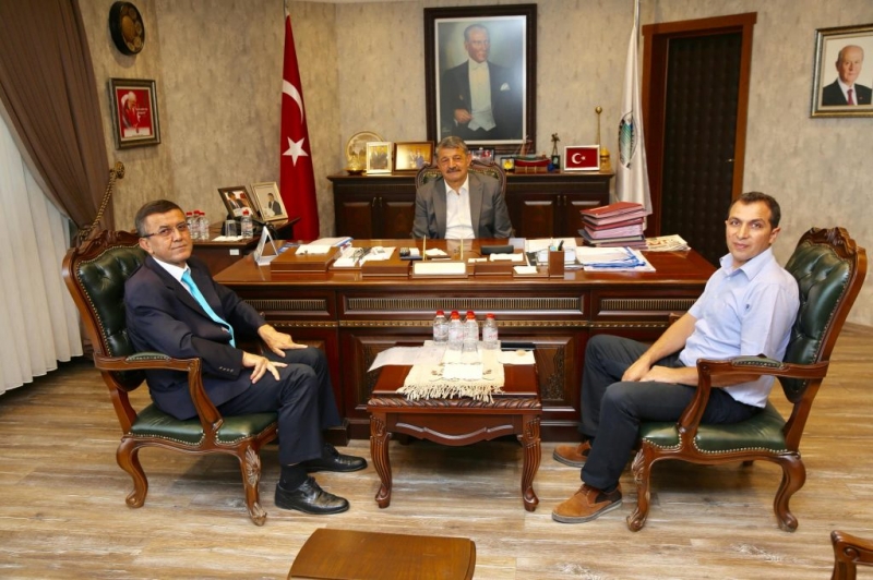 Akın, Gümrük Müdürü’nü misafir etti