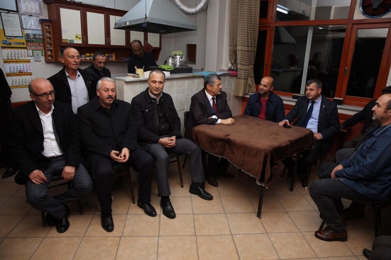 Akın, Gürgenpınar ve Kaşbaşı’ndaydı