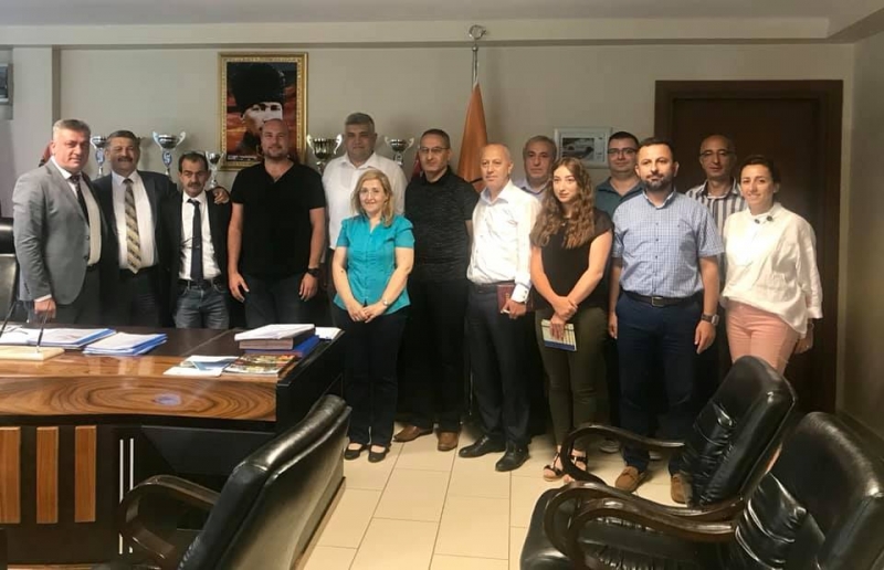 Akın, Karayolları 15. Bölge Müdürü’nü ziyaret etti