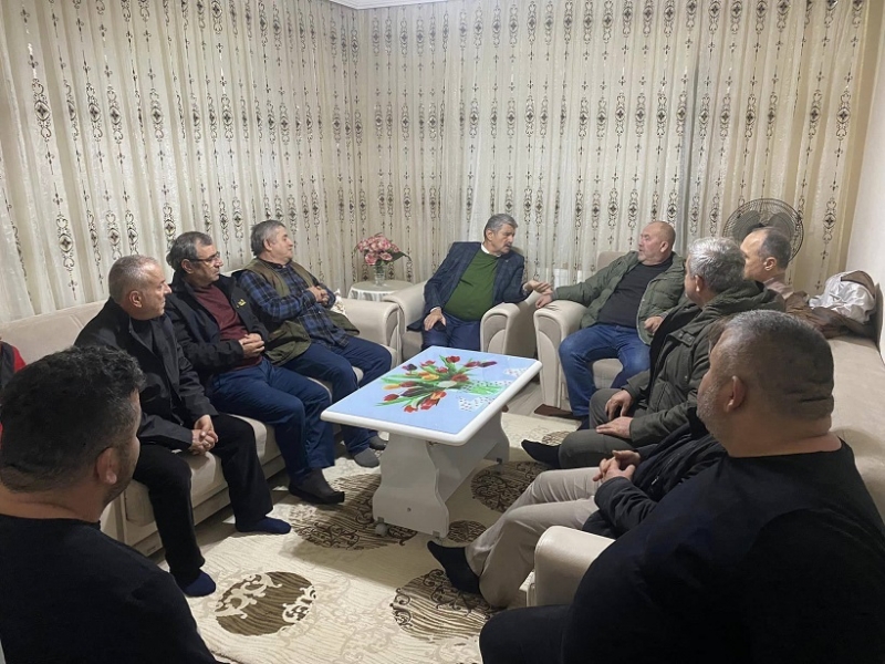 Akın, “Komşum nasılsın?” ziyaretlerine katıldı
