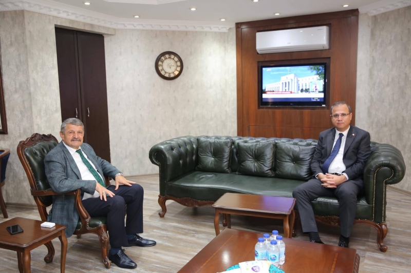 Akın, Korkmaz’ı ağırladı