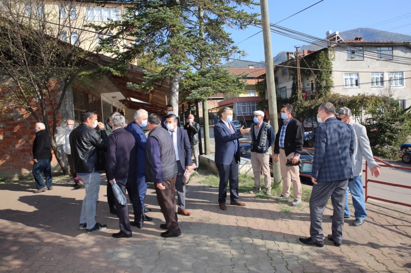 Akın, köy ziyaretlerini Kayadibi ile sürdürdü
