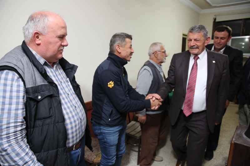 Akın, köy ziyaretlerini sürdürüyor