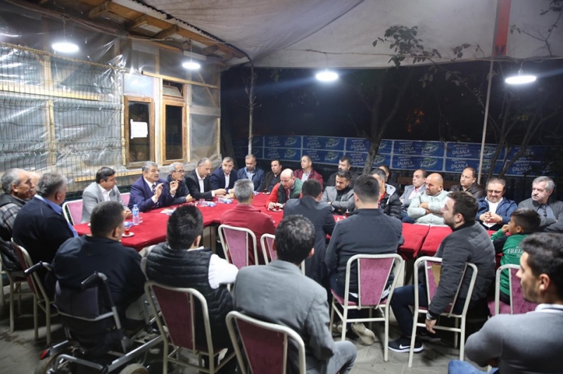 Akın, Kozcağız’da MHP teşkilatı ile buluştu