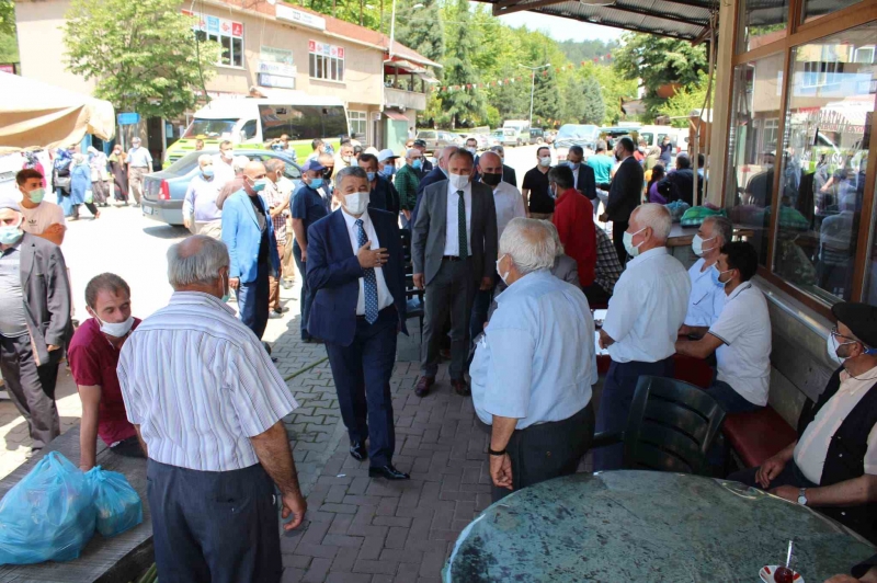 Akın, Kumluca’da yoğun ilgi ile karşılandı