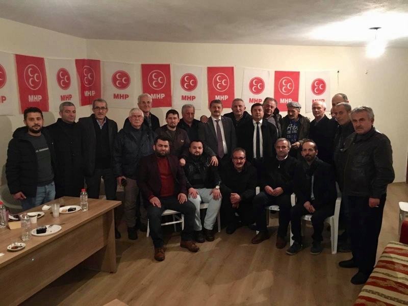 Akın Kurucaşile’de MHP’lilerle buluştu