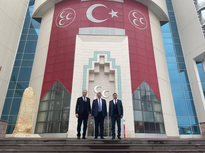 Akın, MHP Genel Merkezi’nde temaslarda bulundu