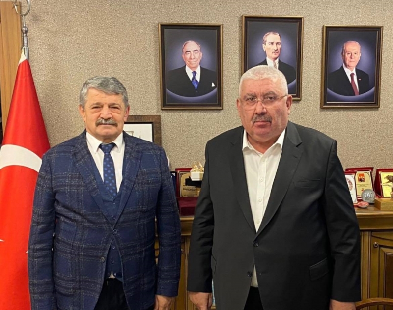 Akın, MHP Genel Merkezi’nde ziyaretlerde bulundu