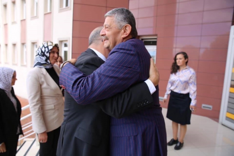 Akın, MHP heyetini ağırladı