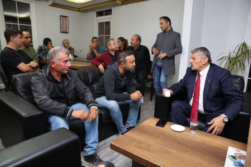 Akın: “Misafirperverlikleri için teşekkür ediyorum”