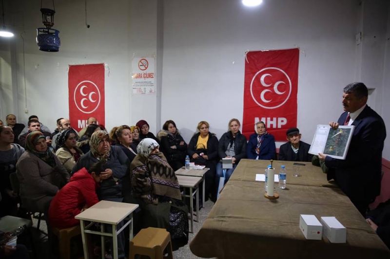 Akın, projelerini bu kez Esentepelilere anlattı