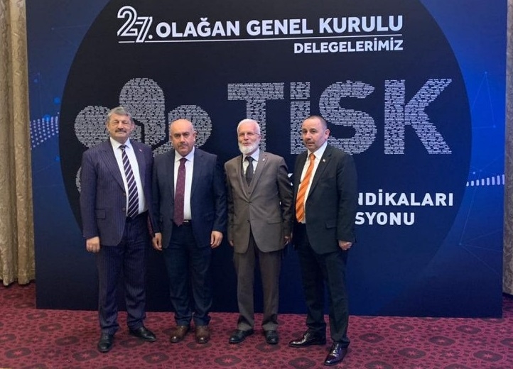 Akın, TİSK 27. Olağan Genel Kurulu’na katıldı