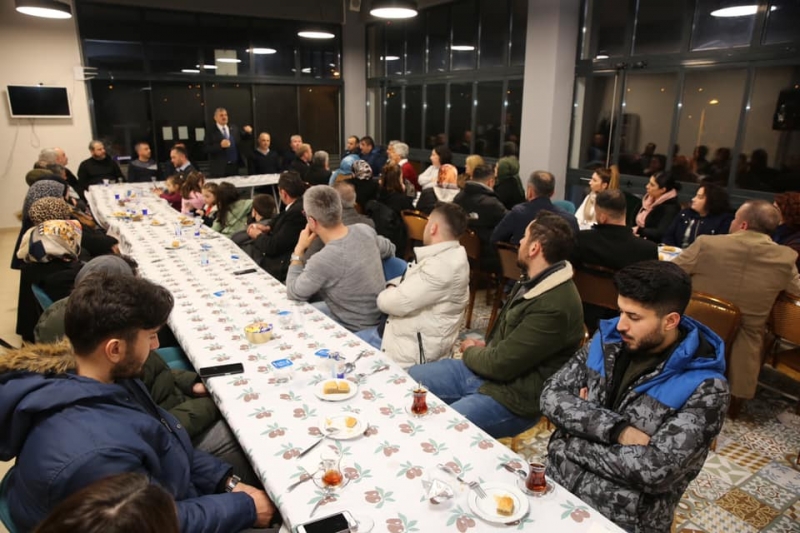 Akın, Tuna Mahallesi sakinleri ile buluştu