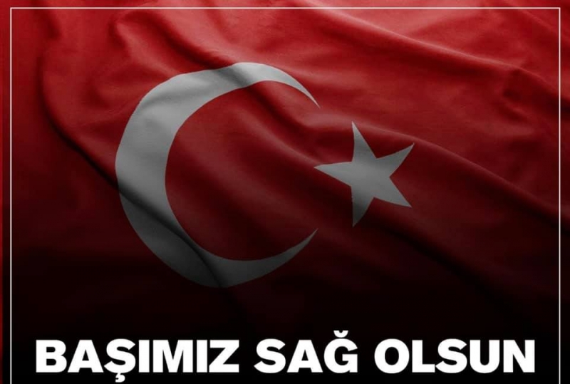 Akın: “Türk milletine baş sağlığı diliyorum”